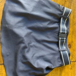 Greyson Dark Blue Mini Skirt with Belt Sz S